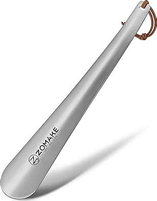 ZOMAKE Shoe Horns Metal Shoe Horn 30CM Stainless Steel Shoehorns Lazy