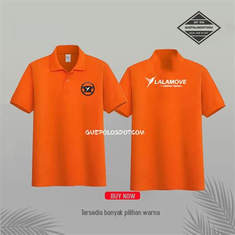 Jual Kaos Polo Kurir Lalamove Polo Lalamove Kaos Baju Polo Lala