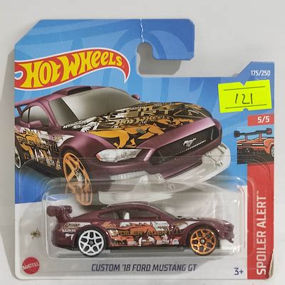 HOT WHEELS CUSTOM 18 FORD MUSTANG 2022 KAPALI AMBALAJINDA Hitit Mezat