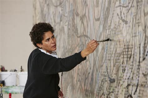 julie mehretu created   contemporary arts largest paintings