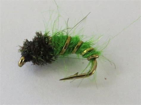 Green Caddis Nymph Feathergirl