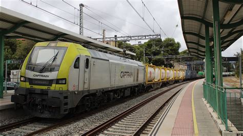 De Captrain Con El Tren Qu Mico Entre San Roque Y Barcelona