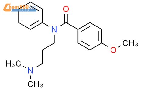 95518 63 1 Benzamide N 3 Dimethylamino Propyl 4 Methoxy N Phenyl