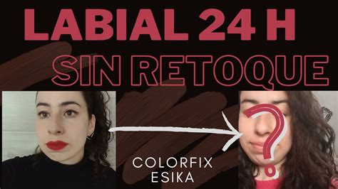 Labial Colorfix 24H Realmente Dura 24 Horas Rojo Imparable Mate