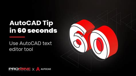 Use AutoCADs Text Editor Tool MTEXT AutoCAD Tips In 60 Seconds