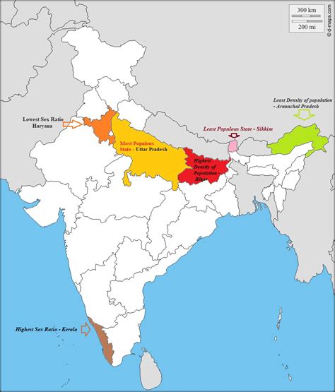 India Map Population Density Sex Ratio Census 2011 Annual Rainfall Bar Ghraph Of Climate In