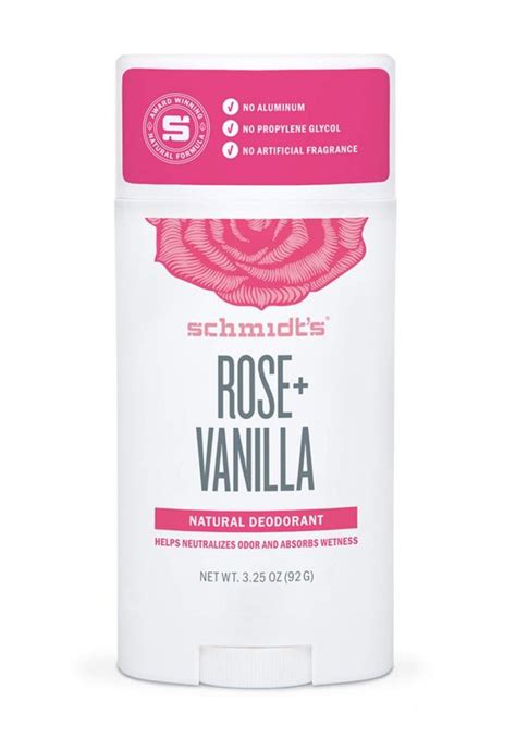 Schmidt S Rose Vanilla Natural Deodorant Stick G