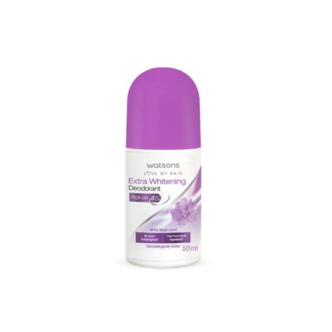 Watsons Extra Whitening Deodorant Roll On 50ml Th