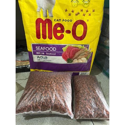 Jual Meo Adult Seafood Repack Kg Dan Gr Shopee Indonesia