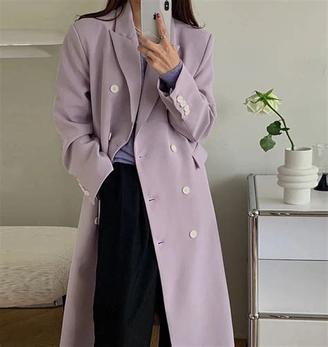 New 2022 Classic Ladies Long Trench Coat With Belt Latest Designer