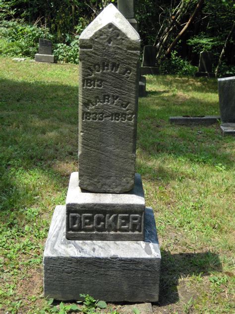 Mary Jane Buzzell Decker 1833 1892 Mémorial Find a Grave