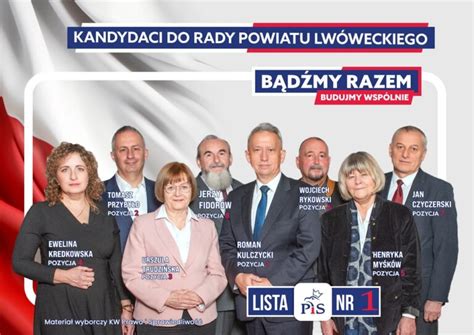 Kandydaci PiS do Rady Powiatu zapraszają na spotkanie wyborcze i