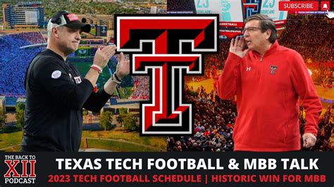 Texas Tech Football 2023 Schedule Breakdown | Red Raiders Record Will ...