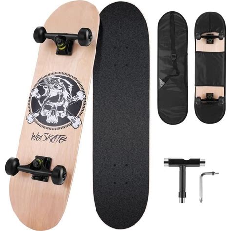 Skateboard Debutant Adulte Ado Enfant X Cm Skate Board Couches En