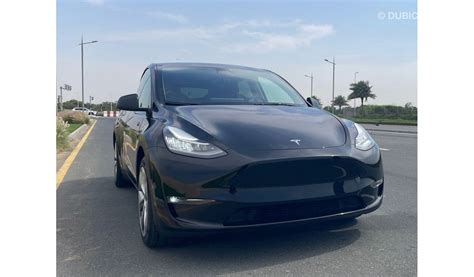 مستعملة تيسلا موديل Y Dual Motors Low Range 7 Seats 2021 للبيع في دبي