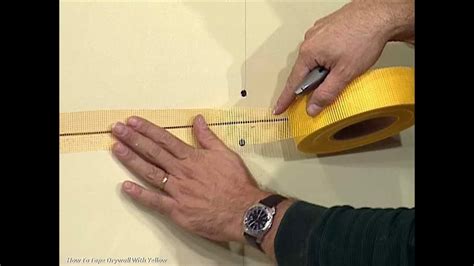 The Best Ways To Tape Drywall Youtube