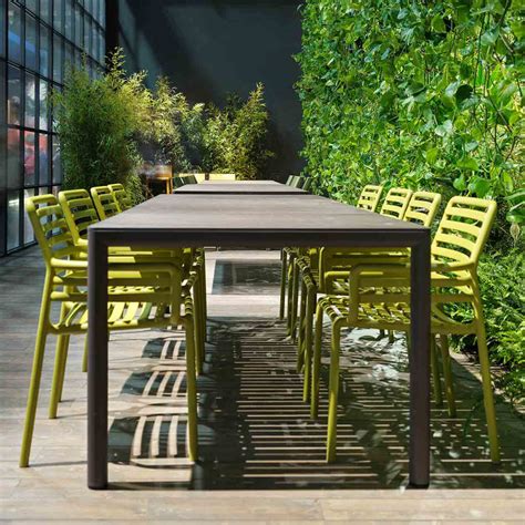 Nardi Tevere Outdoor Extension Dining Table 211275x100 Cm Remarkable