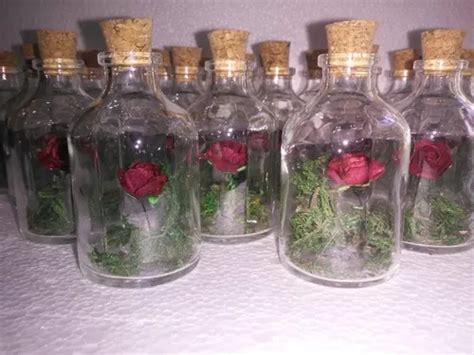 Souvenirs Rosa Encantada Bella Y Bestia Flor En Venta En Lan S Bs As G