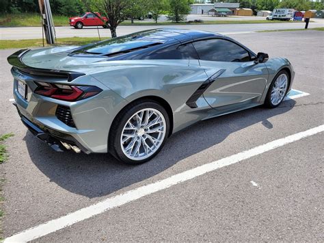 chevrolet corvette  stingray grey mrr gf wheel front
