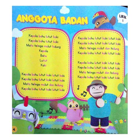 Lirik Lagu Didi And Friends Anggota Badan