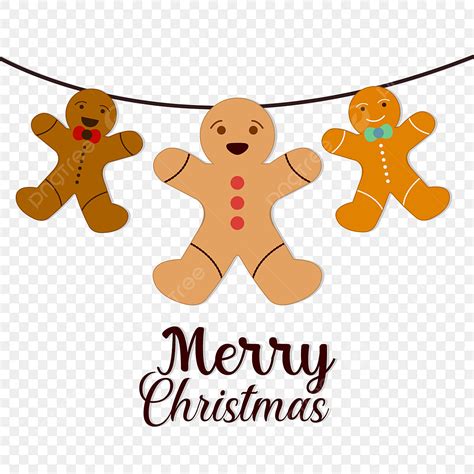 Christmas Ginger Bread Vector Hd PNG Images Happy Christmas Vector