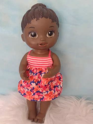 Boneca Baby Alive Festa Surpresa Negra Mercadolivre