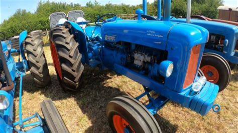 1952 Fordson New Major E1a 3 6 Litre 4 Cyl Diesel Tractor 37 Hp Youtube