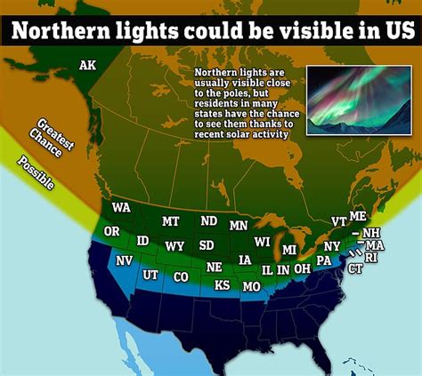 Stargazers Could Catch A Glimpse Of The Northern Lights Across