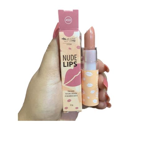 Batom Nude Lips Cor 450 Max Love