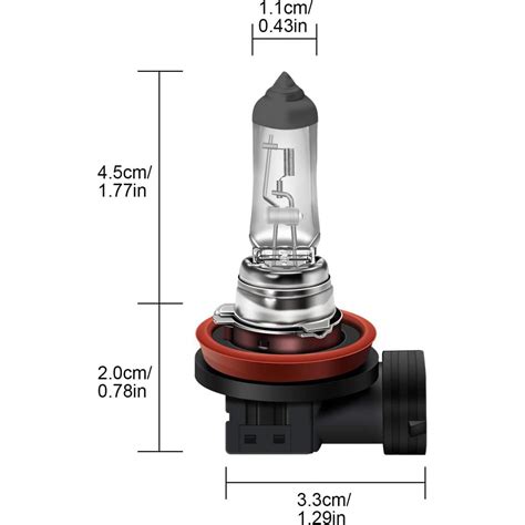 2 x Ampoules H8 35W 12V ORIGINE - FRANCE-XENON - PGJ19-1 - Ampoules ...
