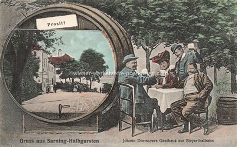 Sarning Halbgarsten Collage 1917 Wiener Werkstätte Postkarten