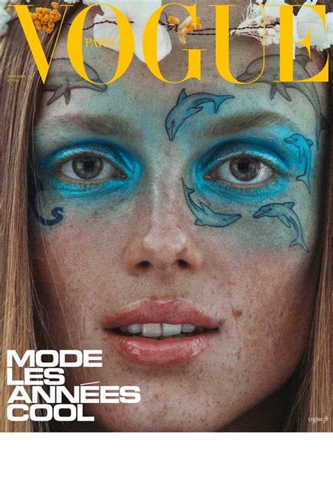 Les années cool Rianne van Rompaey en cover girl du numéro de