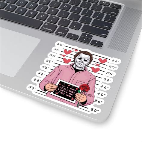 Michael Myers Valentines Day Stickers Etsy