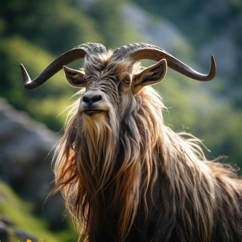 Premium Photo | Markhor in its Natural Habitat Wildlife Photography ...