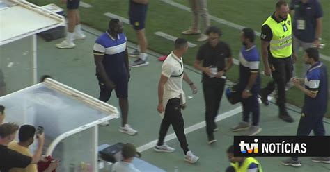 Ronaldo N O Pisou O Campo Mas Foi A Estrela Do Jogo Do Al Nassr Tvi