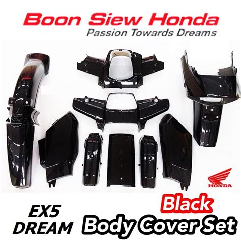 Original Bsh Honda Ex Dream Cover Body Set Ori Boon Siew Blue Black