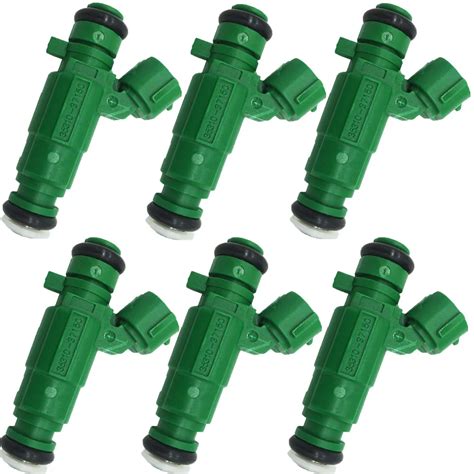 6PCS Fuel Injector Nozzle For HYUNDAI SONATA SANTA FE TIBURON TUCSON