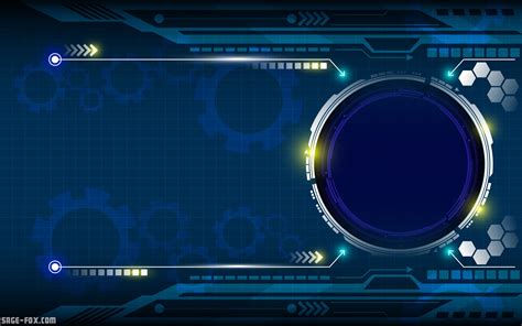 Digital Technology Concept Abstract Background Vector