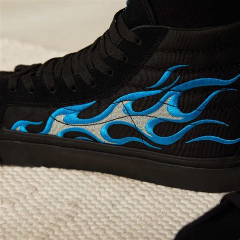 Vans Vault X WTAPS OG SK8 Hi LX Blue Flame END Launches