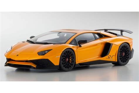 Ousia Scale Lamborghini Aventador Sv Orange No Ksc P