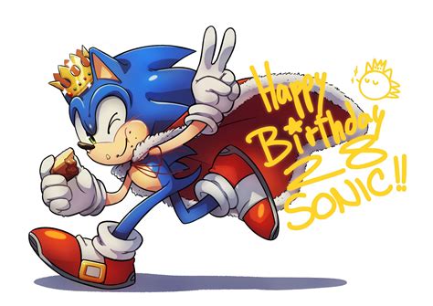 Happy Birthday Sonic By Renard1 On Deviantart: A Celebration Of Speed ...