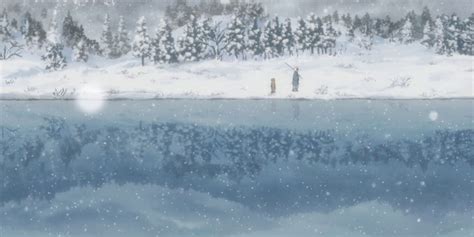 Most Beautiful Snow Scenes In Anime