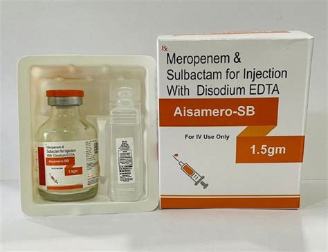 Meropenem And Sulbactam With Disodium Injection Third Party