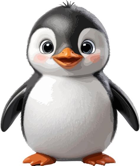 Premium Vector | A cute funny penguin