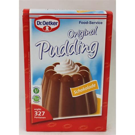 Dr Oetker Professional Klassischer Pudding Schokolade Puddingpulver