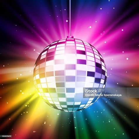 Colorful Disco Ball Stock Illustration Download Image Now Disco