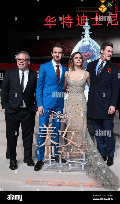 (From left) American director Bill Condon, English actor Daniel ...