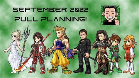 Dffoo September Pull Plan Youtube