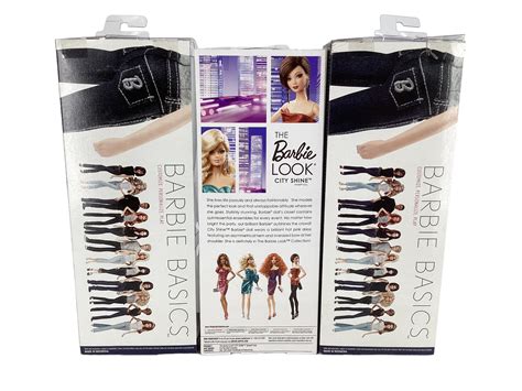 Lot - (5) BARBIE BASICS BARBIES 2) Barbie Basics same doll, halter tops ...