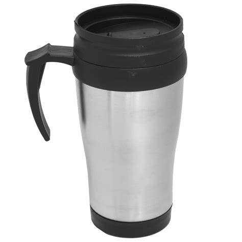 450ml Travel Mug Stainless Steel Non Spill Thermal Insulated Tea Coffee